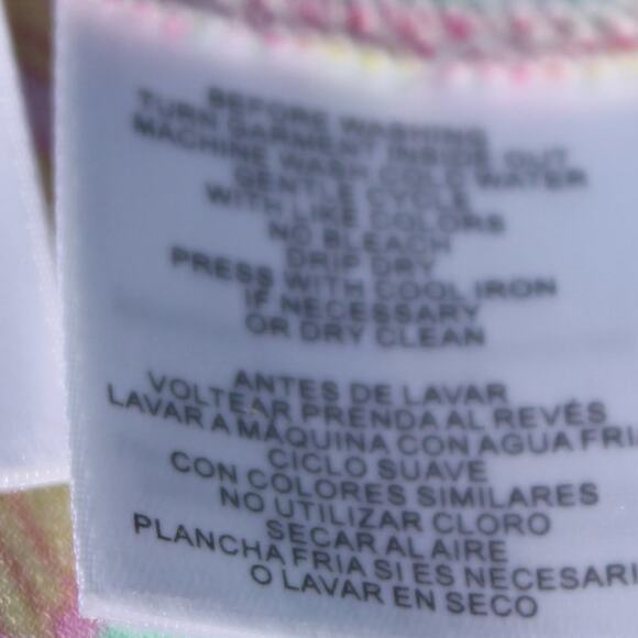 Pappagallo Women's Floral Vibrant Border Print Dress Size Small - Picture 13 of 14